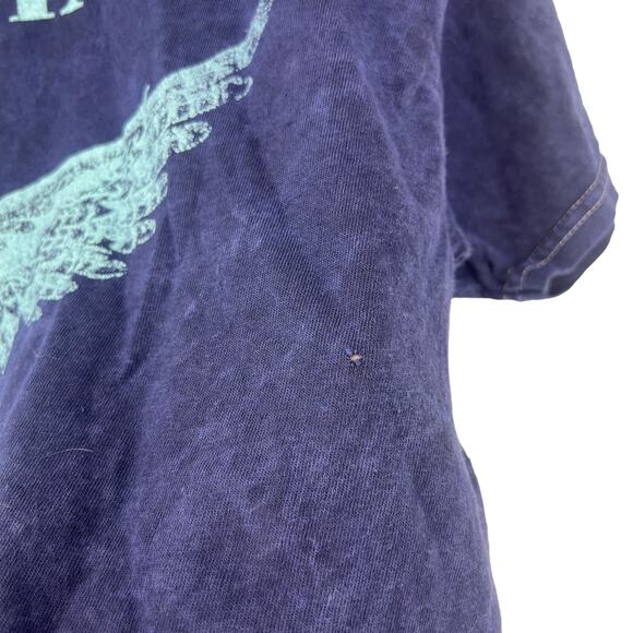 Officially Licensed Nirvana In Utero T-Shirt Blue Acid Wash Large NWOT - Picture 4 of 6